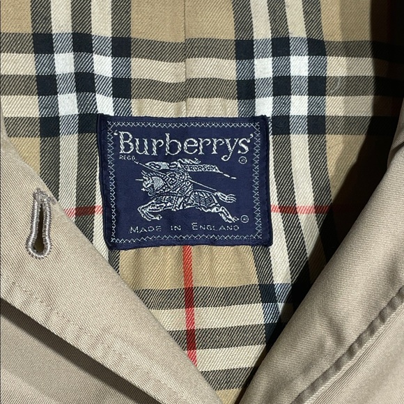 Burberry size 12L Classic Beige Mid-length Camden Heritage Car Coat - Picture 2 of 14